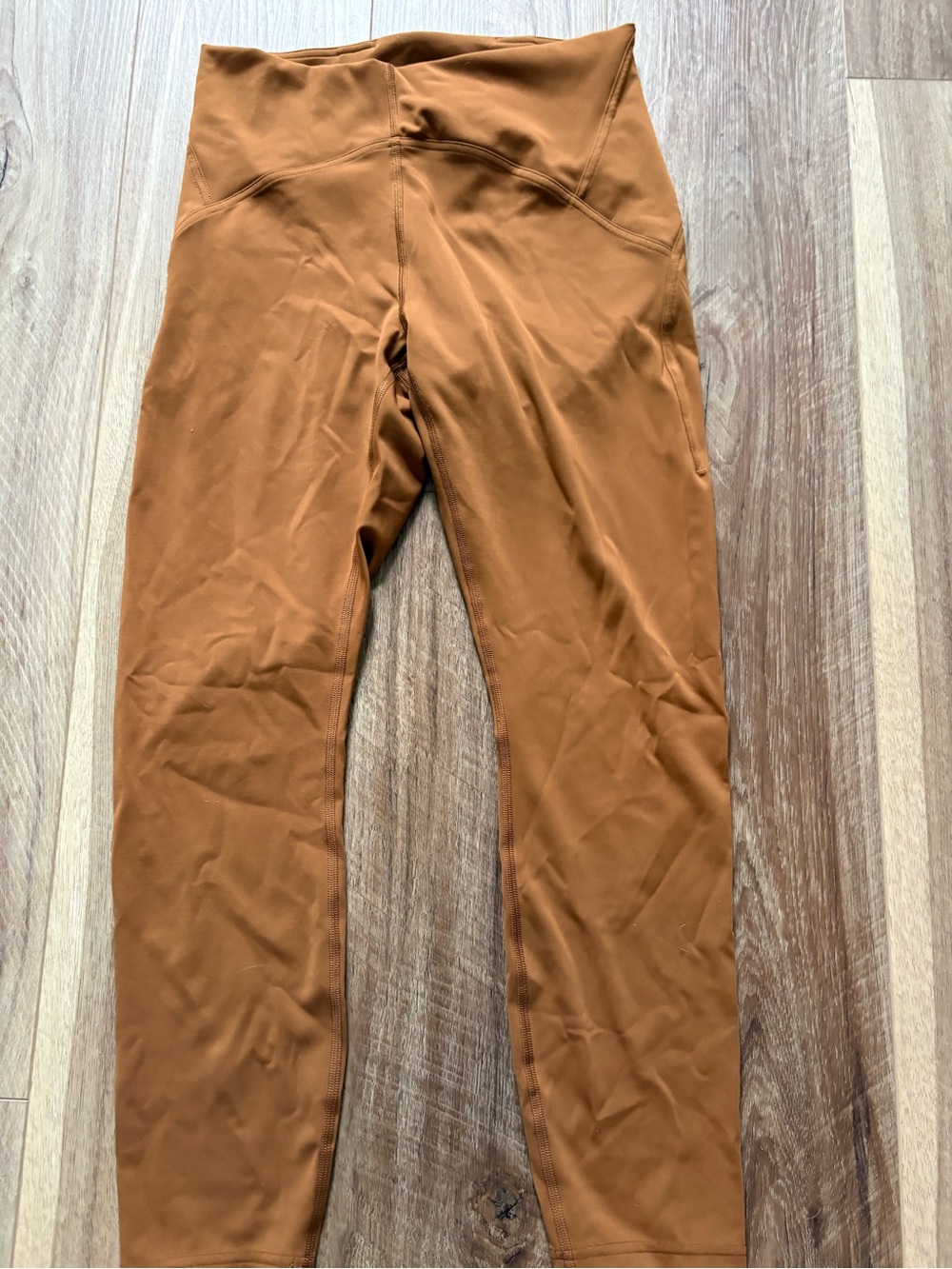 lululemon athletica Kids Rust-Orange High-Waist Leggings
